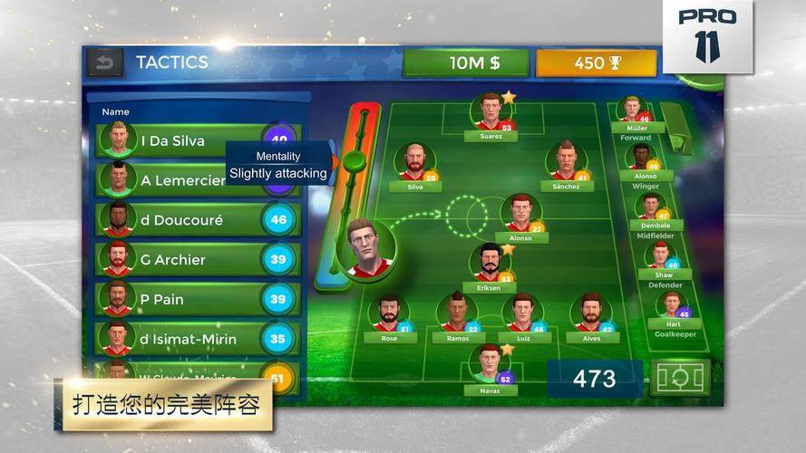 Football Manager 2011:相比之下,《Football Manager 2011》则更加注重游戏的真实性和深度,游戏在转会市场、训练系统、球员潜力等方面进行了大量改进,实时的合同谈判系统让玩家能够更真实地体验足球俱乐部的运营过程;重新制作的训练系统则提供了更多的训练选项和针对性训练区域,帮助玩家更好地提升球队实力,动态联赛声望系统的引入,使得游戏中的联赛竞争更加激烈和真实。