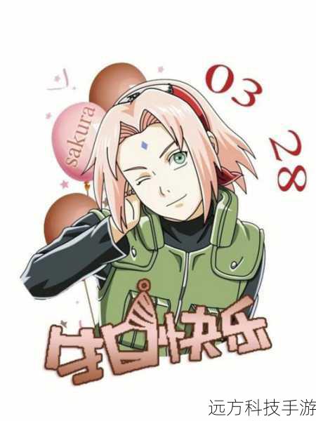 忍者新世代中的璀璨星辰,春野樱——不断成长的坚强少女,生日快乐!