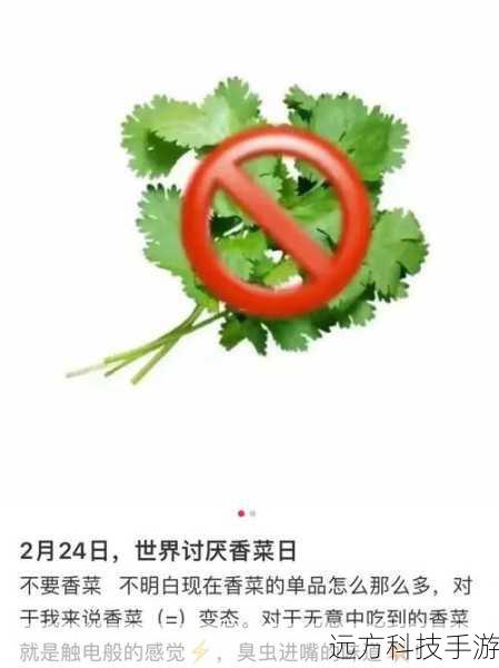 2月24日,世界讨厌香菜日——探索味蕾的边界与多元共存的魅力