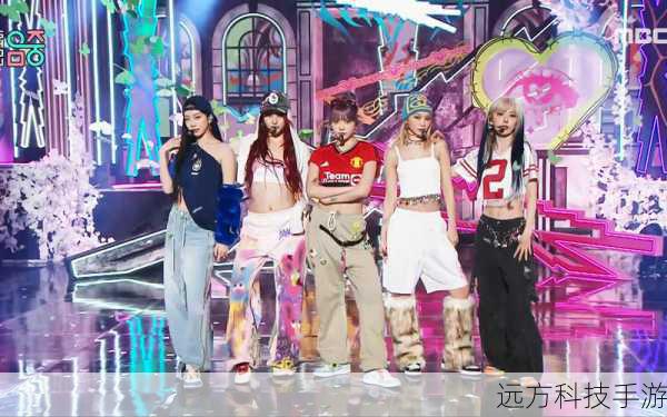 性感短裙散发青春活力!韩国女团LE SSERAFIM闪耀2023暴雪嘉年华