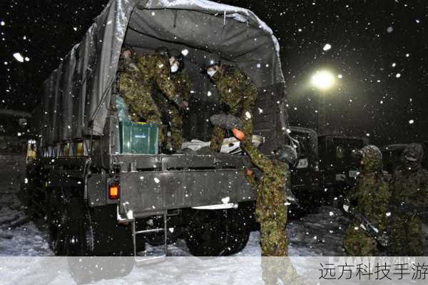 日本大雪中的奇迹,被雪困车辆化身风暴兵,冬日奇景引全球瞩目
