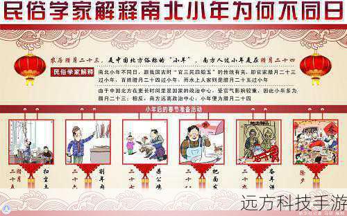 探寻南北差异,北方小年与南方年为何差一天的文化奥秘