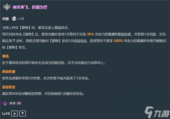 具体猎物攻略