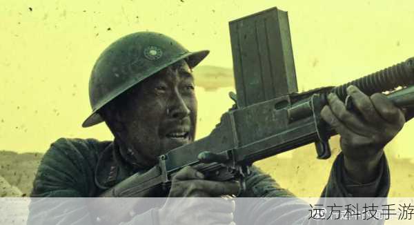 王千源饰演的羊拐,性格倔强且坚毅,是战场上的铁血硬汉,他将生死置之度外,用自己的方式为保卫国家而战。