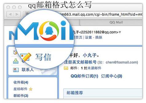 问题一:QQ邮箱格式是什么样的?