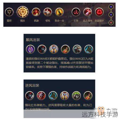 符文搭配:精密+主宰,强化爆发