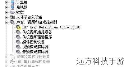 原因一:音频驱动程序问题