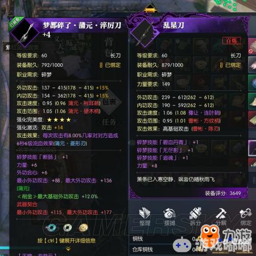 装备优化:根据副本难度和战斗需求,灵活调整装备搭配,在面对高难度BOSS时,可能需要更多的防御装备来保证生存。