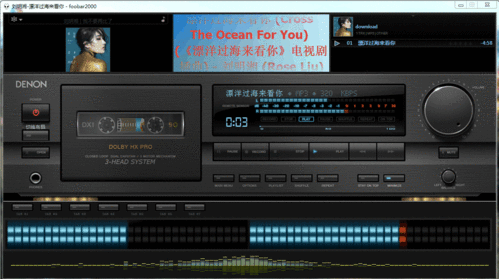 Foobar2000支持显示专辑封面,只需在设置中开启“显示专辑封面”选项即可,当播放音乐时,专辑封面会自动显示在界面顶部。