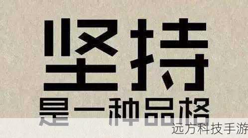 耐心与坚持:快速升级并非一蹴而就,需要耐心和持续的努力。