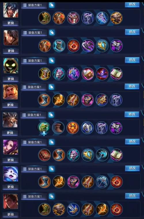 基础出装: