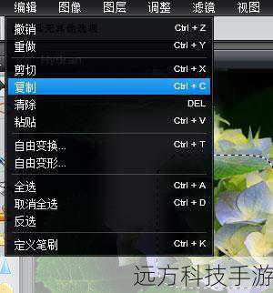 - 使用移动工具选择需要修复的区域边缘。