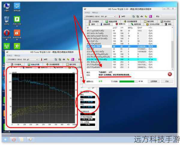 特点:HD Tune是一款全面的硬盘检测工具,提供了磁盘性能测试、健康状态检查、错误扫描等功能,它以详细的图形界面展示数据,让用户能直观地了解硬盘的性能和健康状态,HD Tune还支持多种语言,适应不同用户的使用习惯。