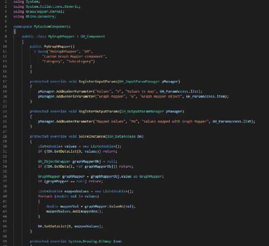    ```csharp