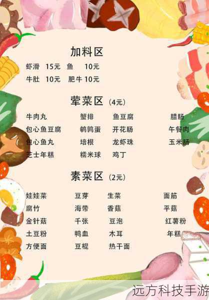 1. 菜单结构与类型