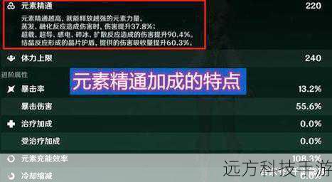元素精通:提高元素攻击效果,满级。