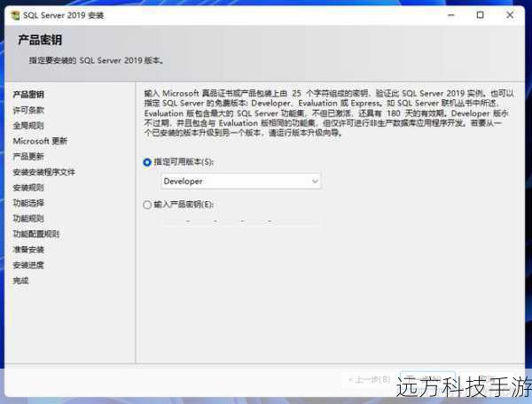 步骤二：下载和安装 SQL Server