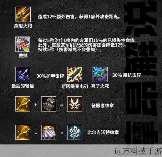 攻击装备:优先选择增加暴击率和攻击力的装备,提高单体爆发能力,注意,装备的属性分配要根据自己的主攻方向(单体还是群体)来决定。