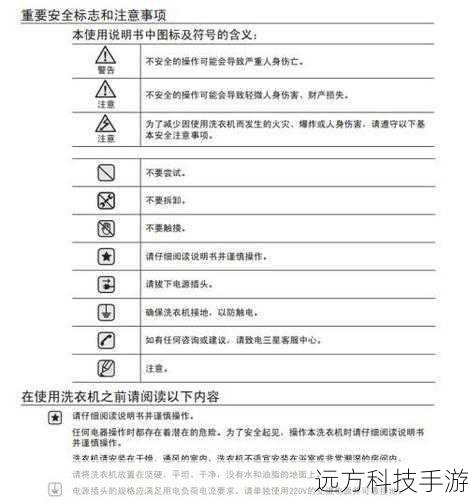 洗衣机选购注意事项【详解】
