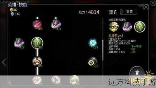 技能选择：