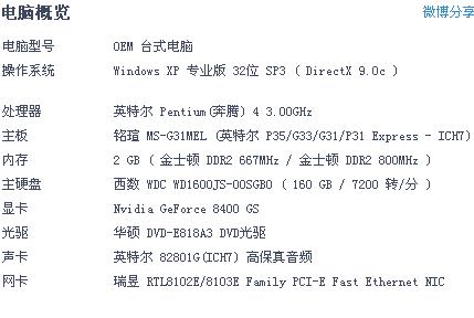 Q：奔腾E5300的功耗如何？