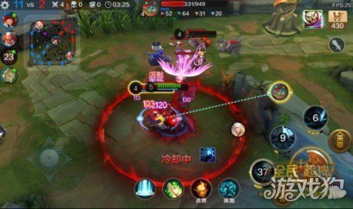 3、团战策略:优先击杀敌方脆皮英雄,利用隐身能力进行偷袭或后手收割。