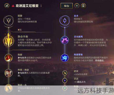 符文搭配: