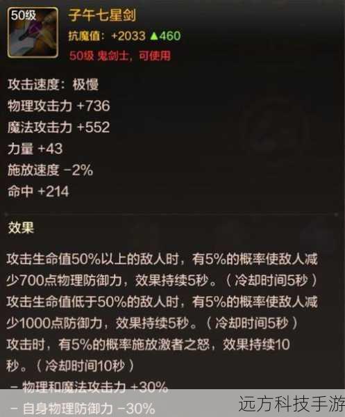 关键技能与装备选择: