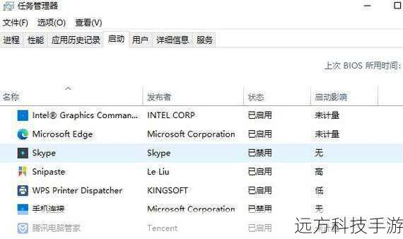 4、启动项管理:控制程序在系统启动时自动加载的情况,有助于优化开机速度和提高系统安全性。