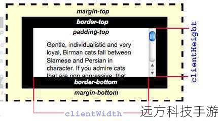 offsetHeight: 元素的高度（包含padding、border但不包含margin）。