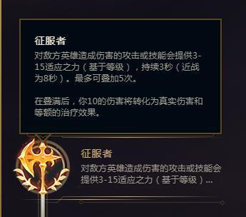    - 在团队战斗中，确保自己处于良好的位置，利用征服者的被动效果尽可能多地进行普攻，同时与其他队友配合，创造更多击杀机会，以最大化征服者层数的叠加速度和伤害加成。