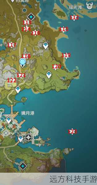 《原神》的地图被划分为多个区域,其中部分区域集中了较多的岩神瞳,蒙德、璃月、稻妻等地都拥有丰富的岩神瞳资源,在探索这些区域时,可以利用特定的地形特征,如山峰、洞穴、遗迹等,作为寻找岩神瞳的线索。
