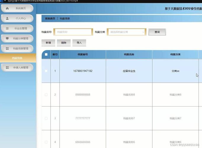 数据导入与管理